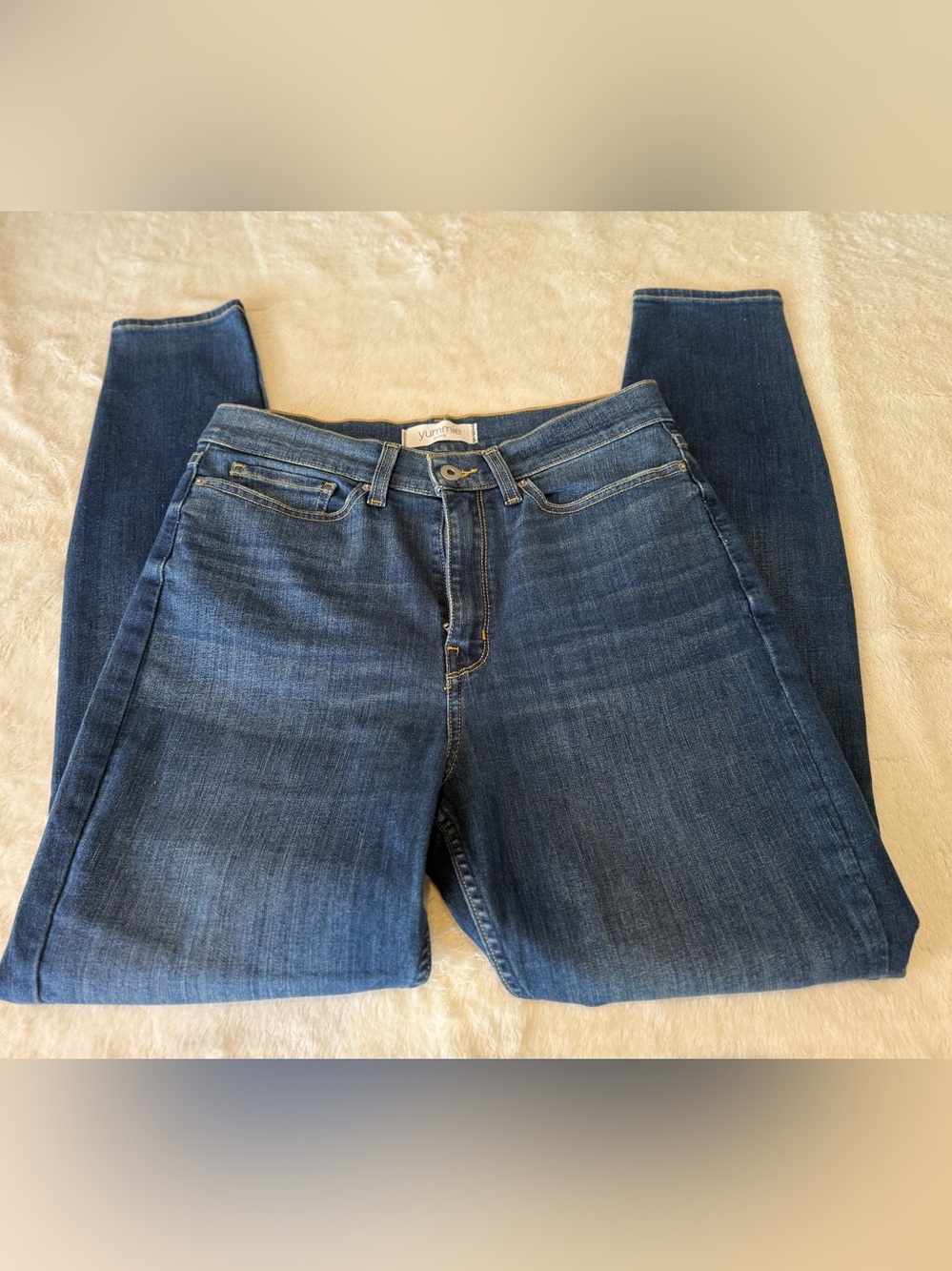 Yummie Classic Women's Blue Skinny Jeans